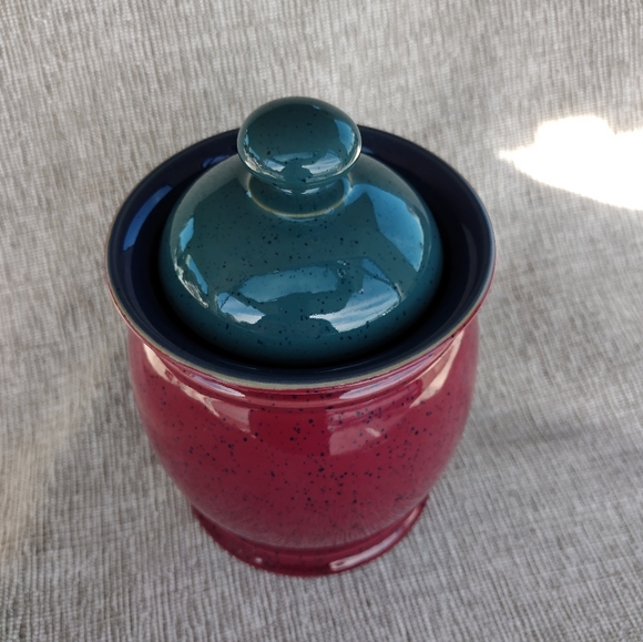 Harlequin 6" Storage Jar w/Lid By Denby - Picture 2 of 16